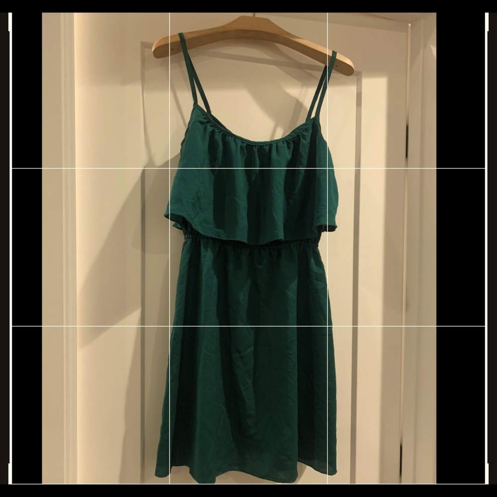 Dark Green (teal undertones) Gianni Bini Dress